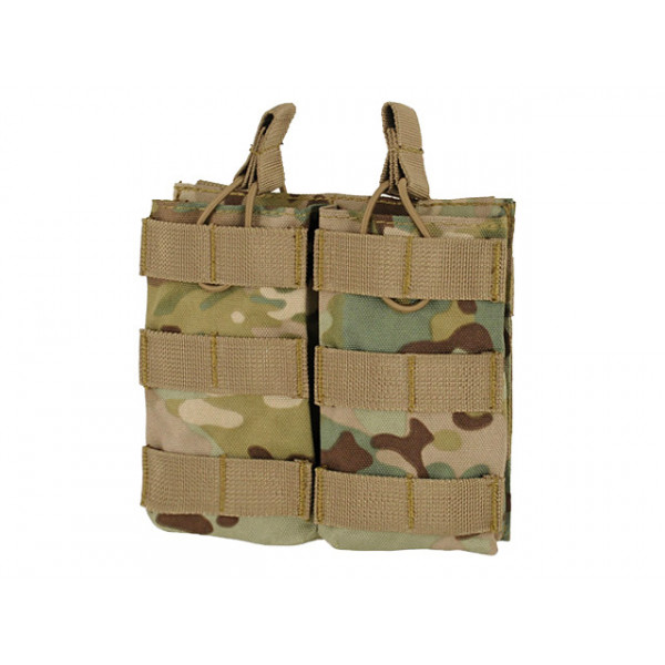 Modular Open Top Double MAG Pouch For 5.56 - Multicamo [8FIELDS]